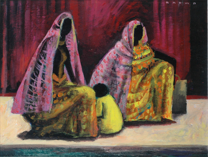 Indien - Zwei Frauen mit Kind