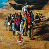 Indien - Strandszene